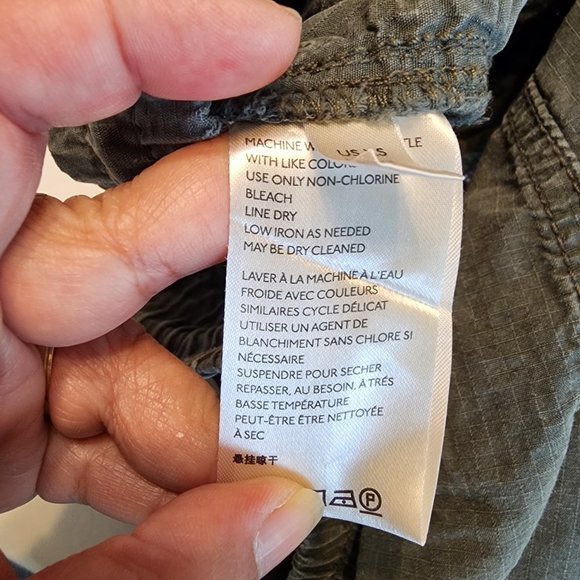 Anthropologie, Women's Jogger Pant, Size 25, Green, accent Trim, Casual, Relaxed - Picture 8 of 13